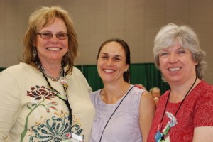 Carol and friends at convention