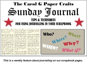 Sunday Journal